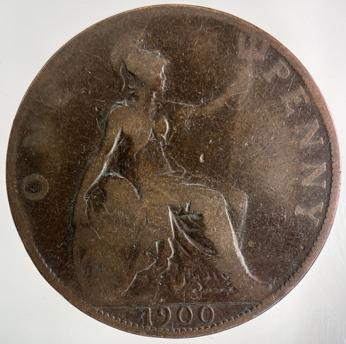 1900 Victoria One Penny Coin | Collectable Grade