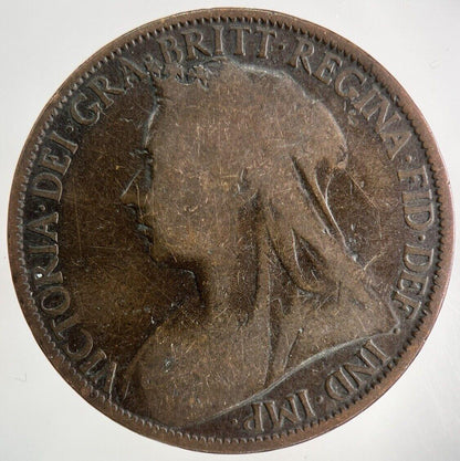 1900 Victoria One Penny Coin | Collectable Grade