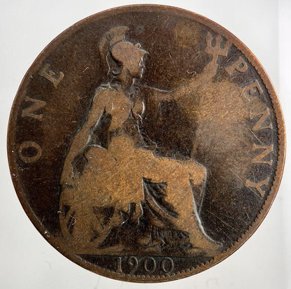 1900 Victoria One Penny Coin | Collectable Grade