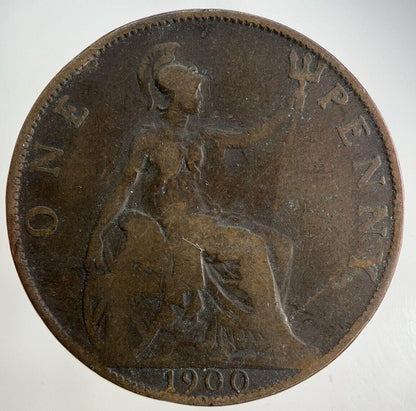 1900 Victoria One Penny Coin | Collectable Grade