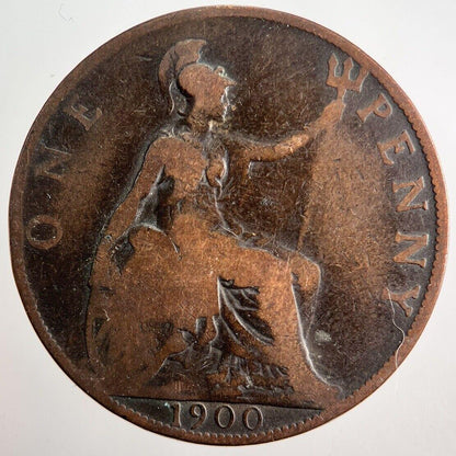 1900 Victoria One Penny Coin | Collectable Grade