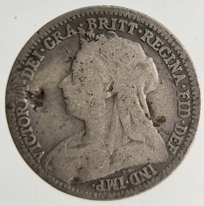 1900 Victoria Threepence Silver Coin | Collectable Grade