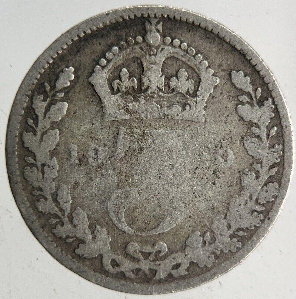 1900 Victoria Threepence Silver Coin | Collectable Grade