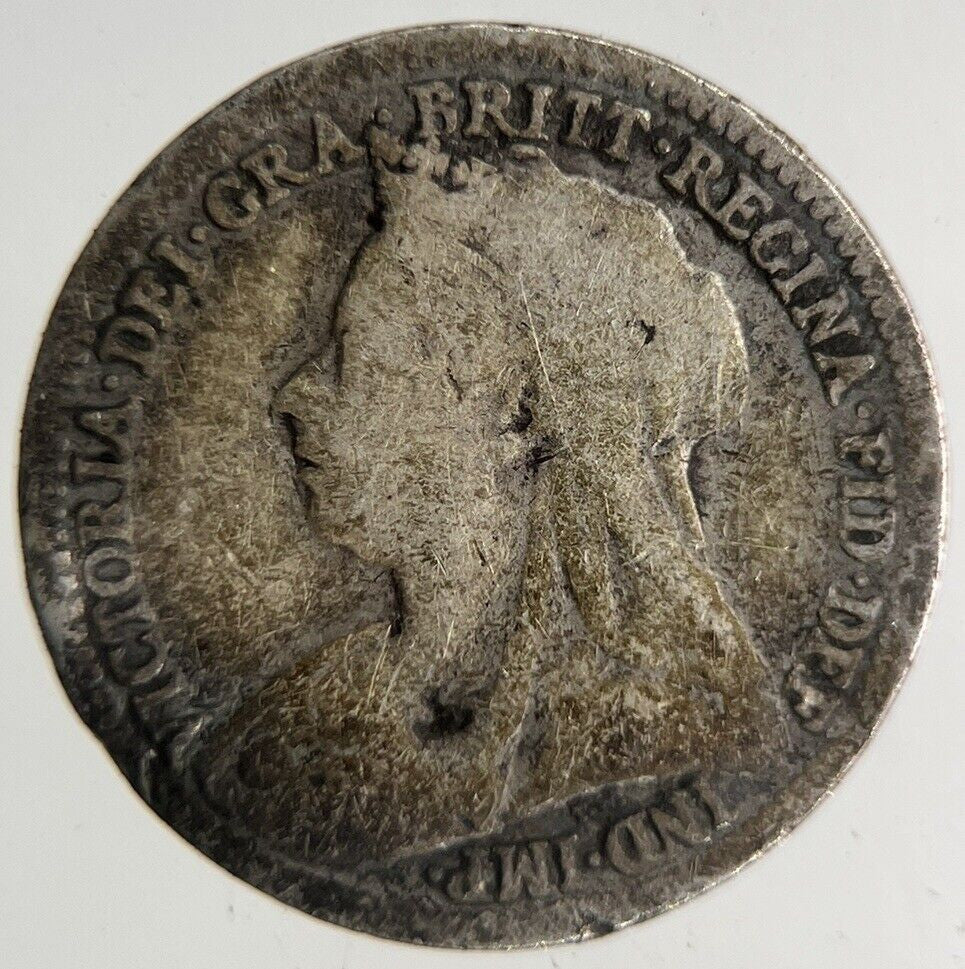 1900 Victoria Threepence Silver Coin | Collectable Grade