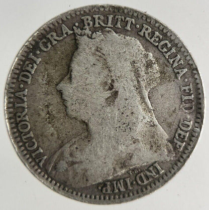 1900 Victoria Threepence Silver Coin | Collectable Grade