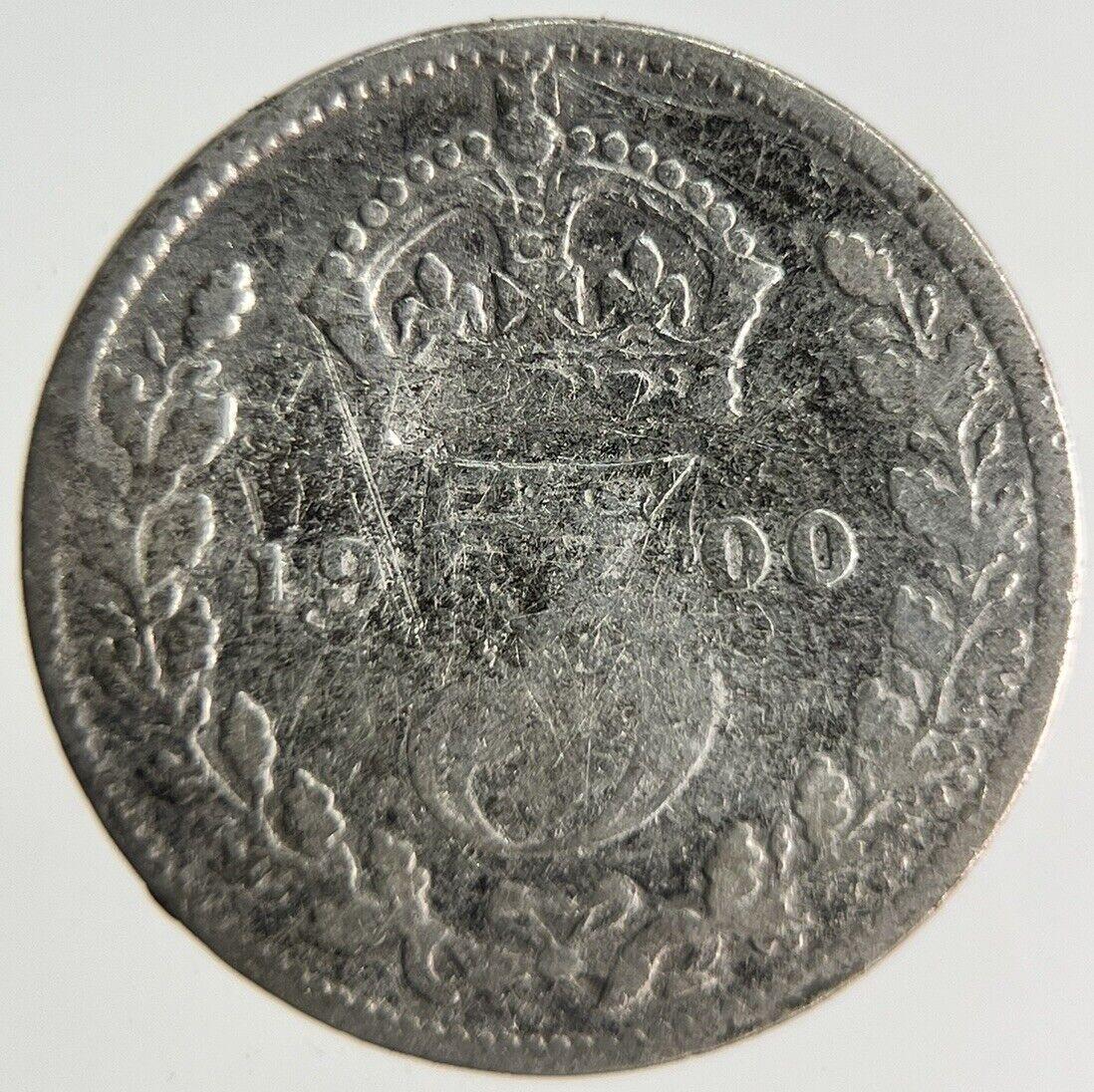 1900 Victoria Threepence Silver Coin | Collectable Grade