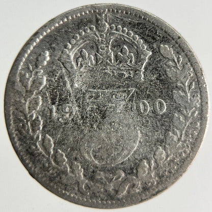 1900 Victoria Threepence Silver Coin | Collectable Grade