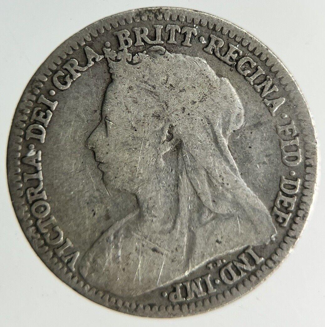 1900 Victoria Threepence Silver Coin | Collectable Grade