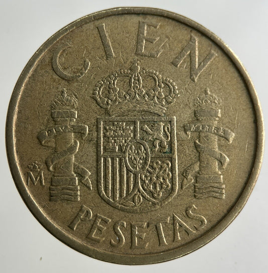 1983 Spain 100 Cien Pesetas Coin | Fine Collectable Grade