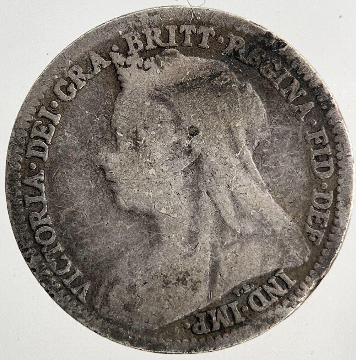 1900 Victoria Threepence Silver Coin | Collectable Grade