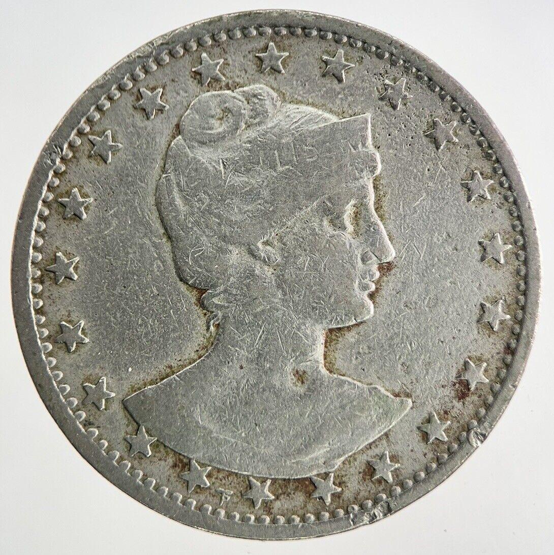 1901 Brazil 400 Reis Coin | Collectable Grade