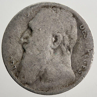 1901 Belgium 10 Cents Silver Coin | Collectable Grade | a3769