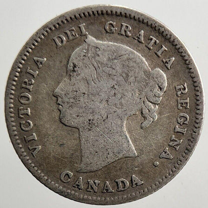 1901 Canada 5 Cents Silver Coin | Collectable Grade | a3803