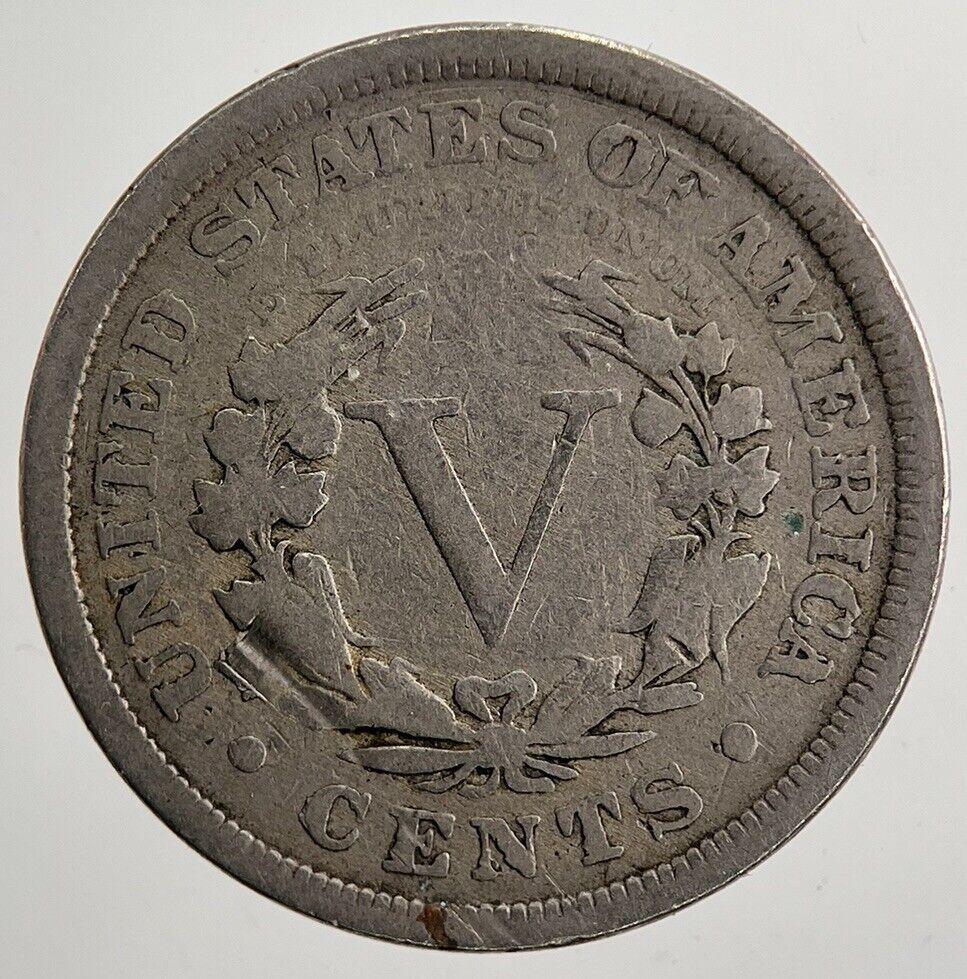 1901 US USA Liberty V 5 Cents Nickel Coin | Collectable Grade | a5004