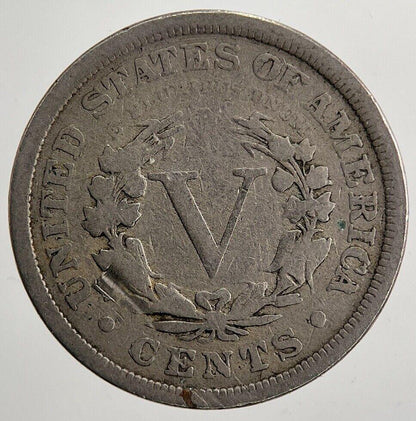 1901 US USA Liberty V 5 Cents Nickel Coin | Collectable Grade | a5004