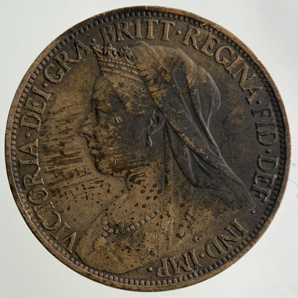 1901 Victoria Farthing Coin | Fine Collectable Grade