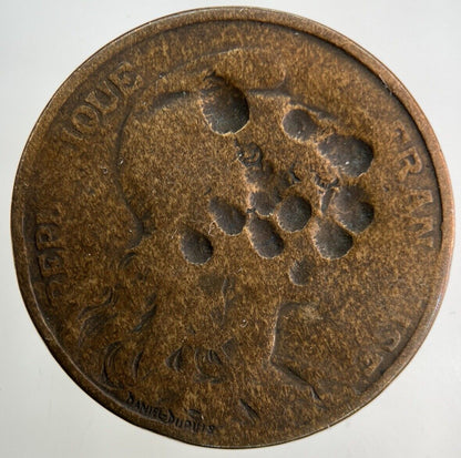 1901 France 10 Centimes Coin | Fair Grade