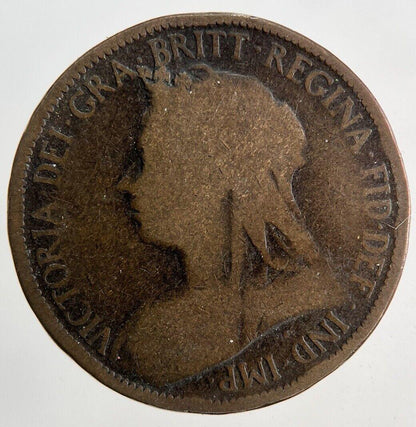1901 Victoria Half-Penny Coin | Collectable Grade
