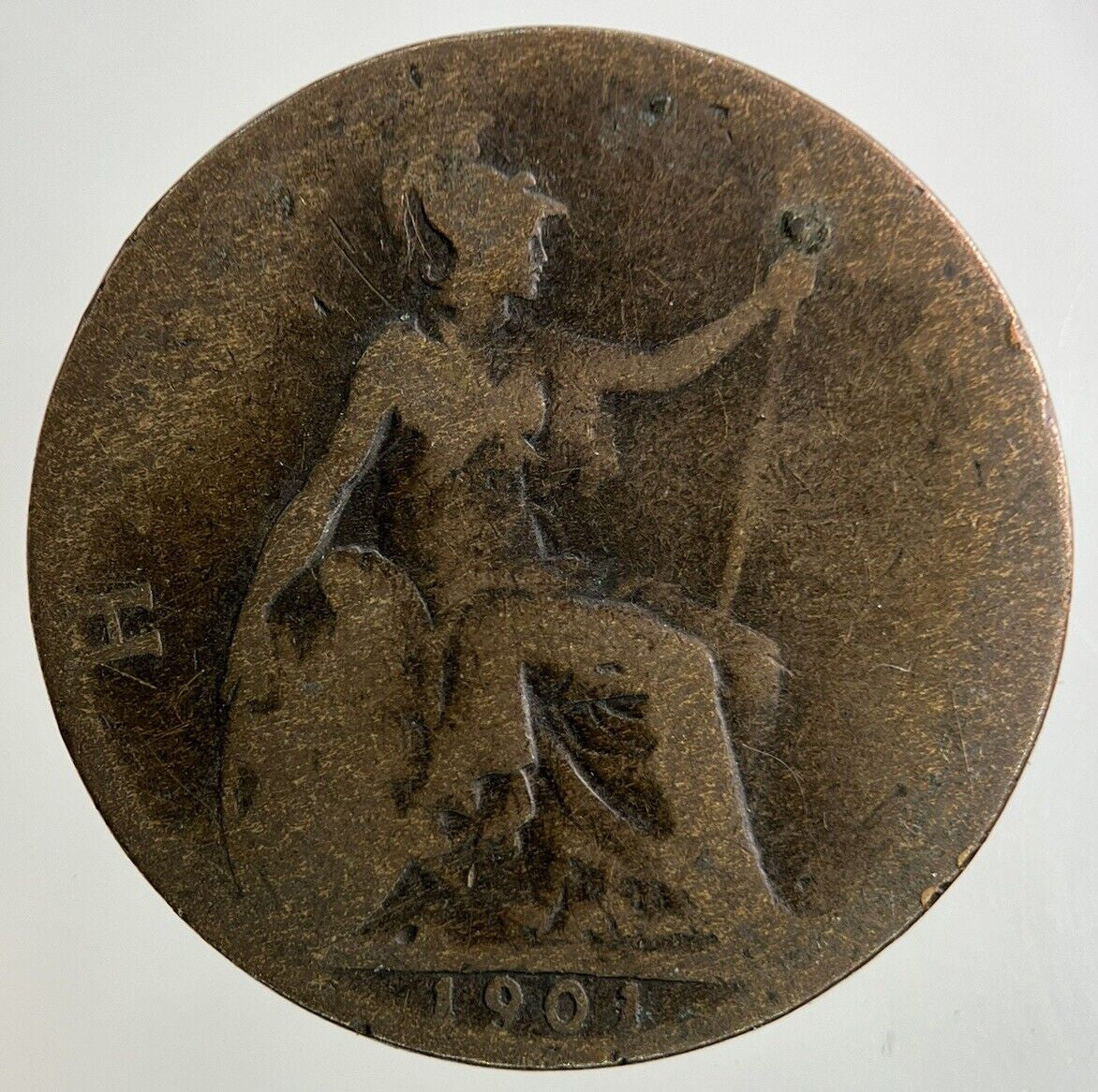 1901 Victoria Half-Penny Coin | Collectable Grade