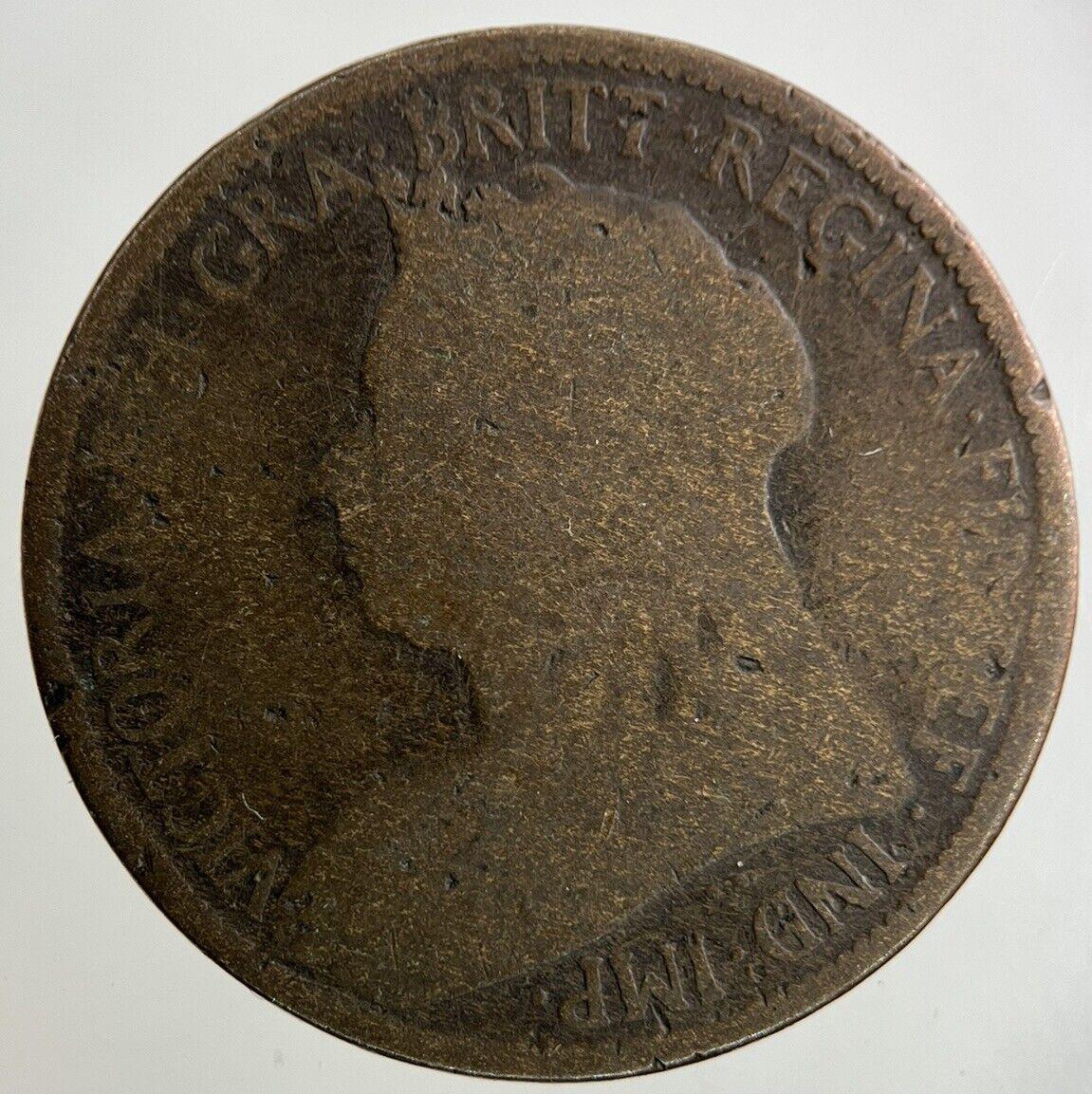 1901 Victoria Half-Penny Coin | Collectable Grade