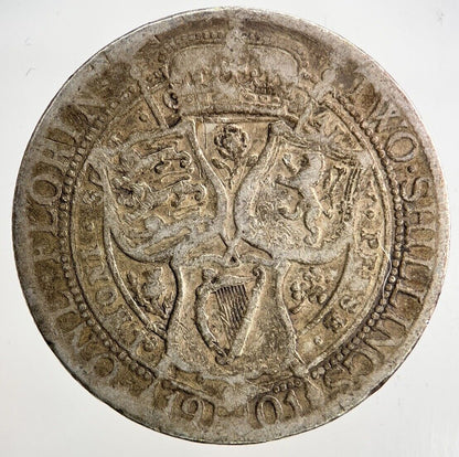 1901 Victoria Florin Silver Coin | Collectable Grade