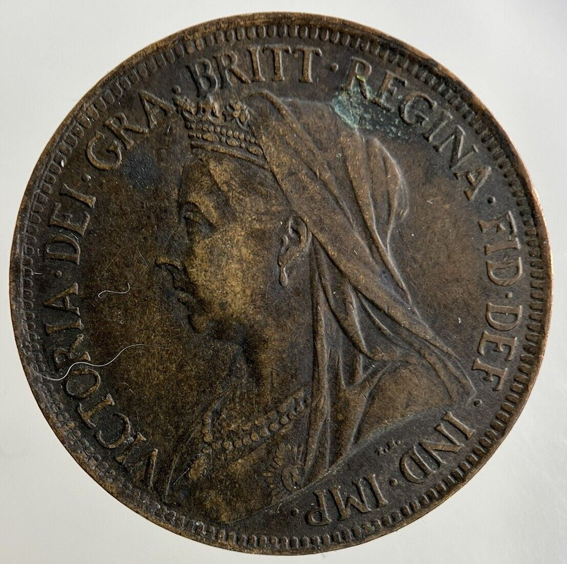 1901 Victoria Half-Penny Coin | Very High Grade