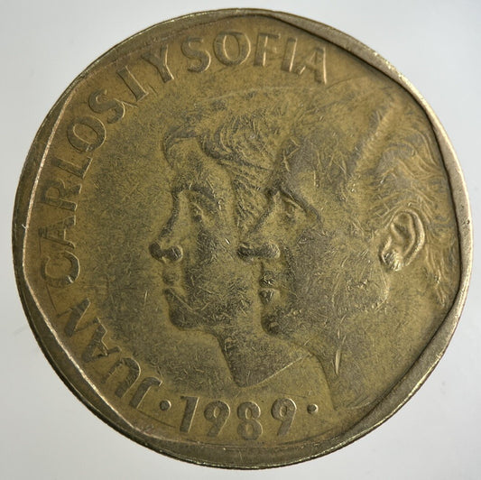1989 Spain 500 Pesetas Coin | Fine Collectable Grade