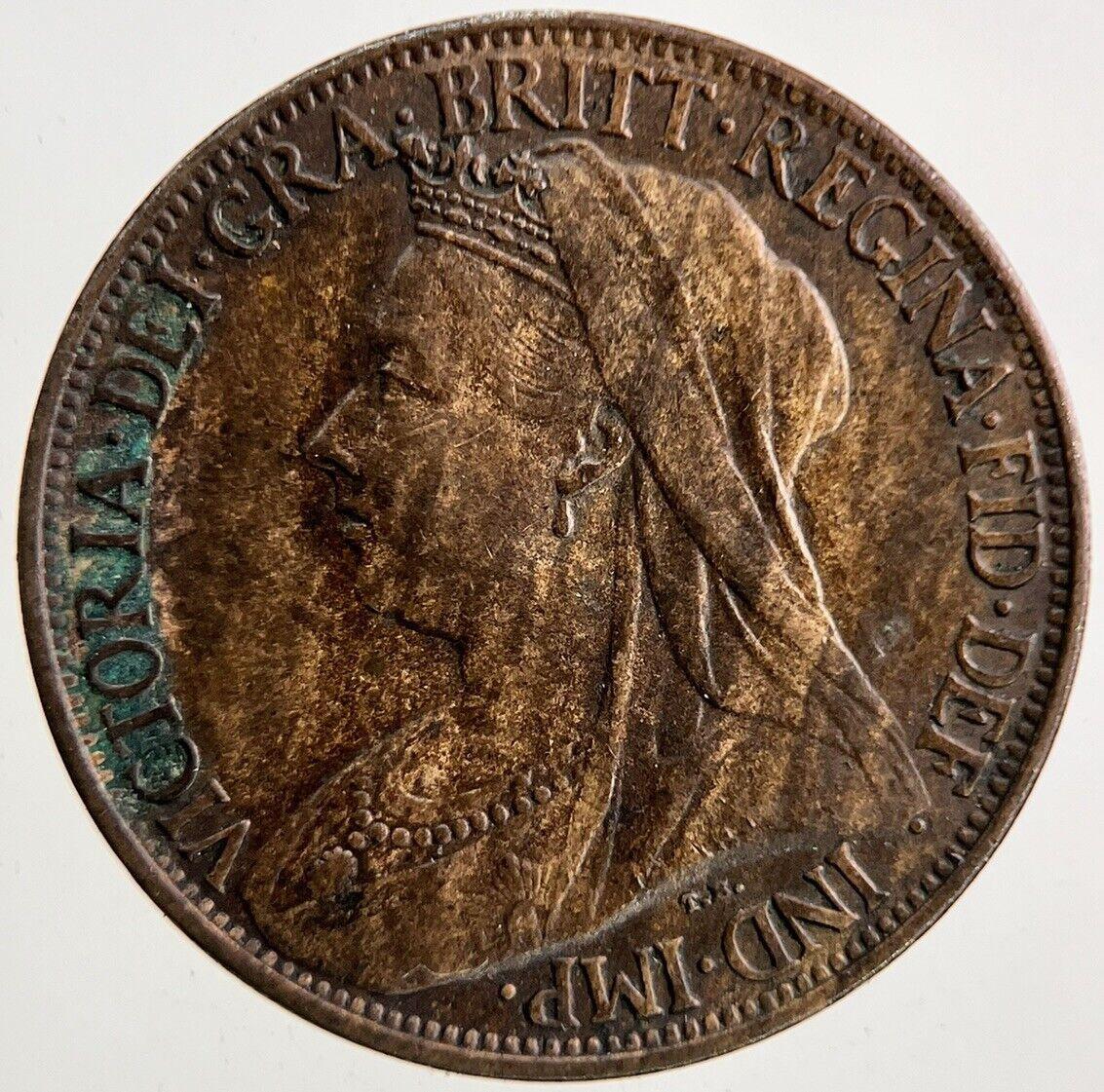1901 Victoria Farthing Coin | Very High Grade