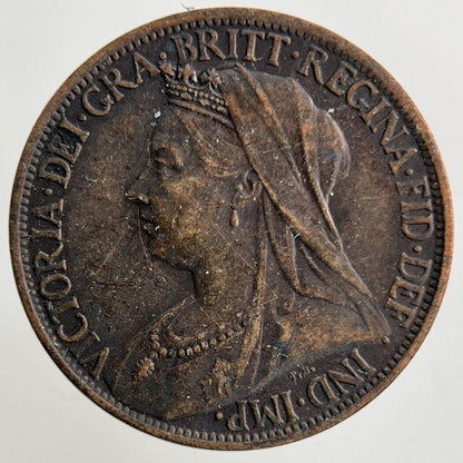 1901 Victoria Farthing Coin | Very High Grade