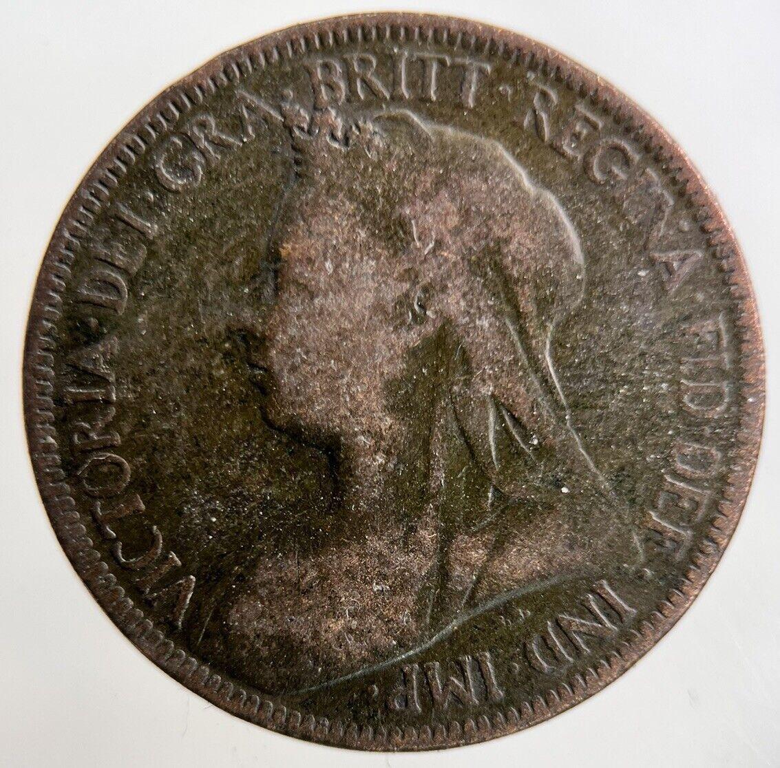 1901 Victoria Half-Penny Coin | Collectable Grade