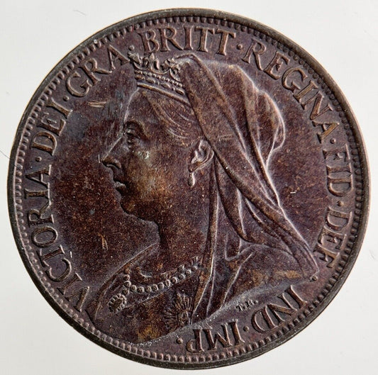 1901 Victoria Farthing Coin | Very High Grade