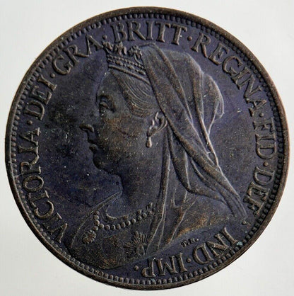 1901 Victoria Farthing Coin | Very High Grade
