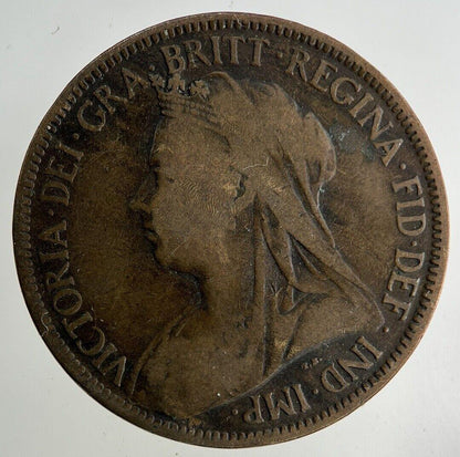 1901 Victoria Half-Penny Coin | Collectable Grade