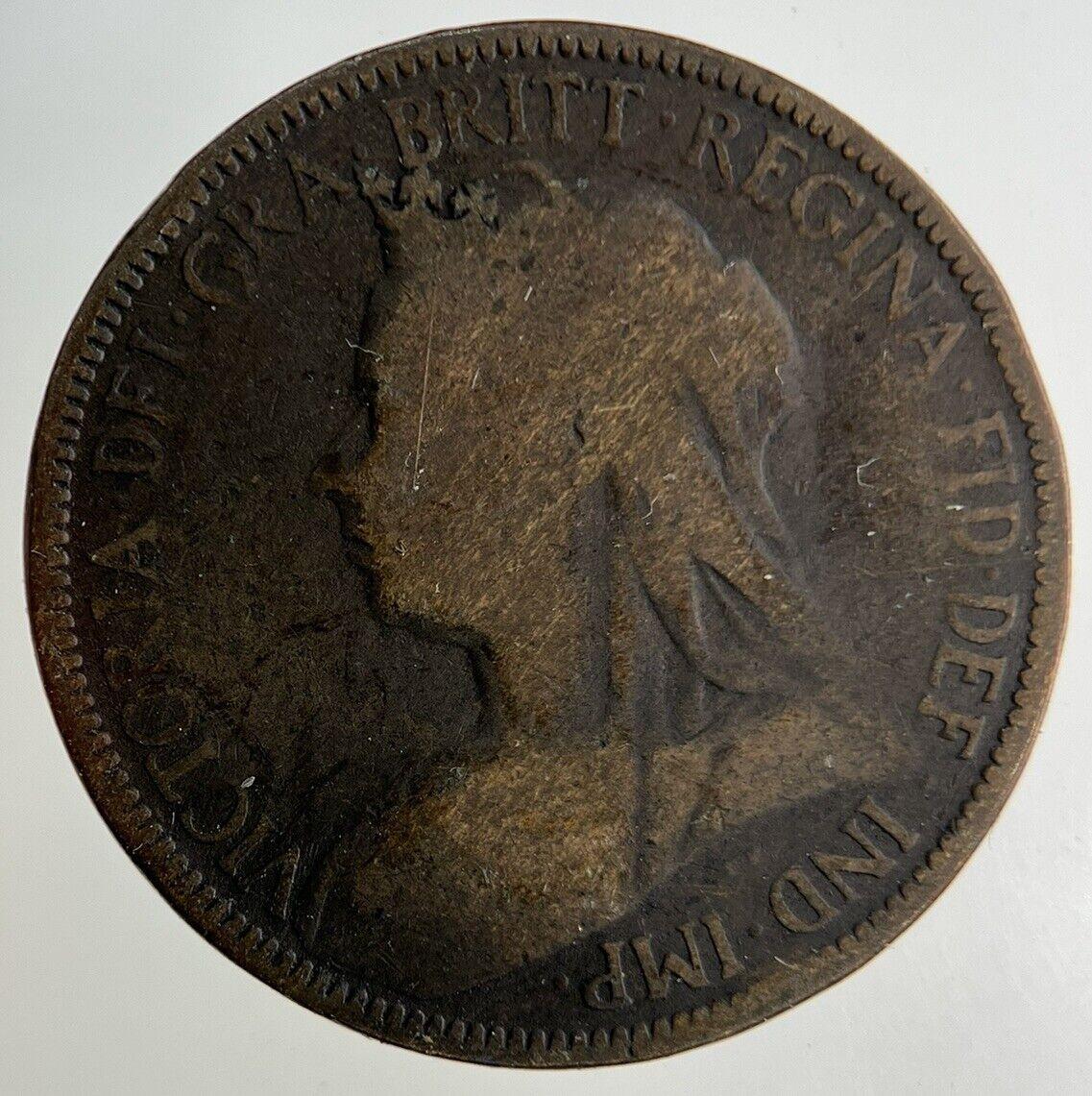1901 Victoria Half-Penny Coin | Collectable Grade