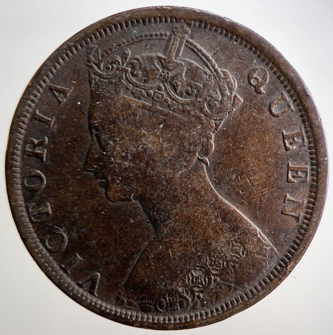 1901 Hong Kong One Cent Coin | Collectable Grade | a3131