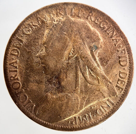 1901 Victoria One Penny Coin | Collectable Grade