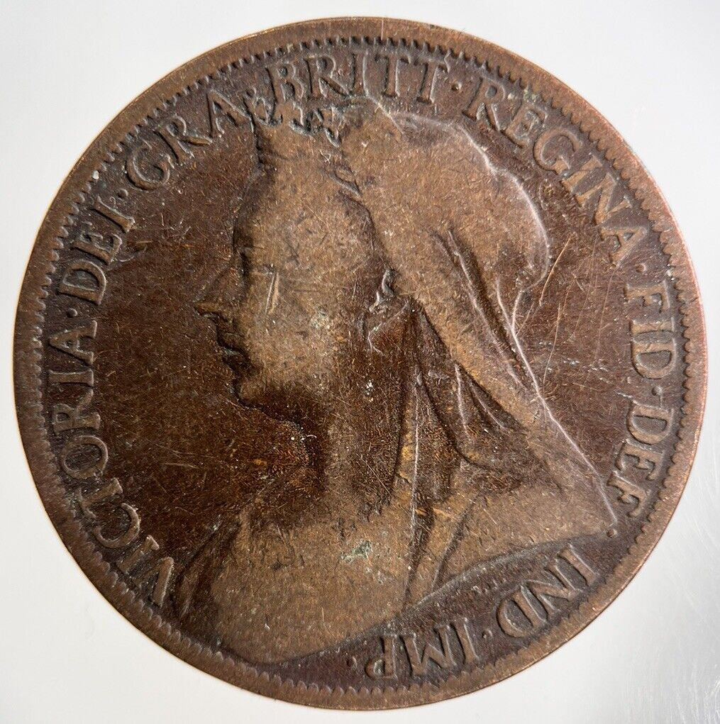 1901 Victoria One Penny Coin | Collectable Grade