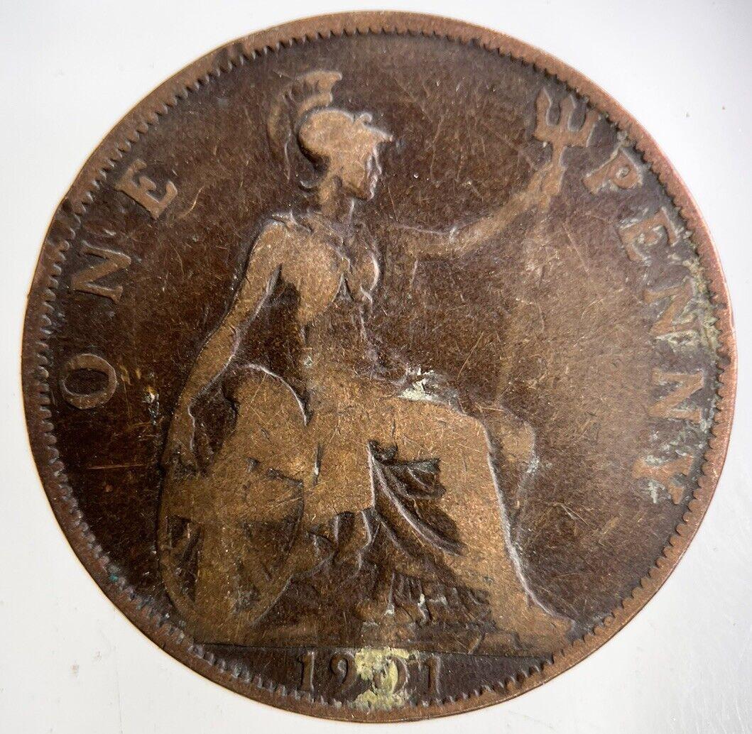 1901 Victoria One Penny Coin | Collectable Grade