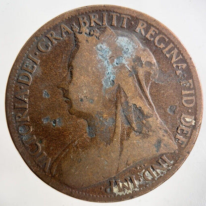 1901 Victoria One Penny Coin | Collectable Grade