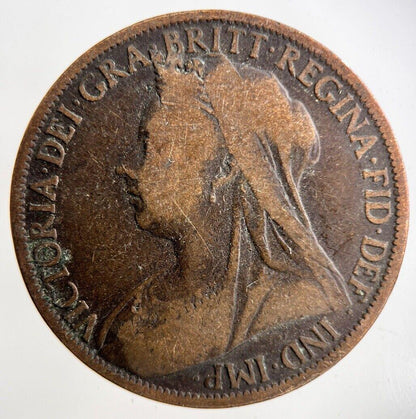 1901 Victoria One Penny Coin | Collectable Grade