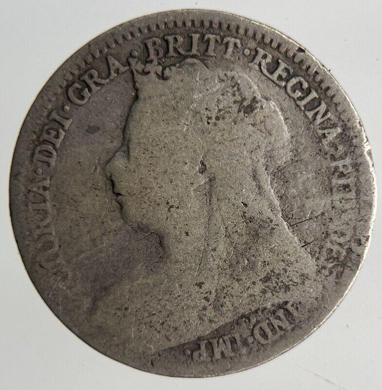 1901 Victoria Threepence Silver Coin | Collectable Grade