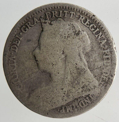 1901 Victoria Threepence Silver Coin | Collectable Grade