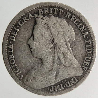 1901 Victoria Threepence Silver Coin | Collectable Grade