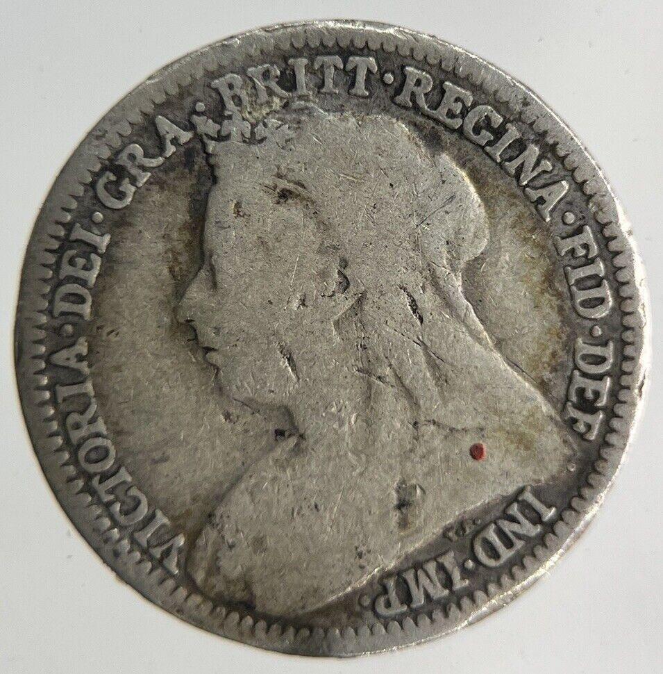 1901 Victoria Threepence Silver Coin | Collectable Grade