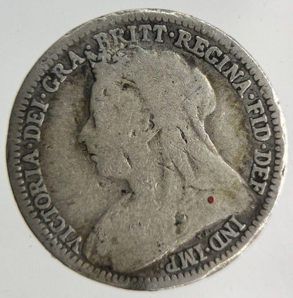 1901 Victoria Threepence Silver Coin | Collectable Grade