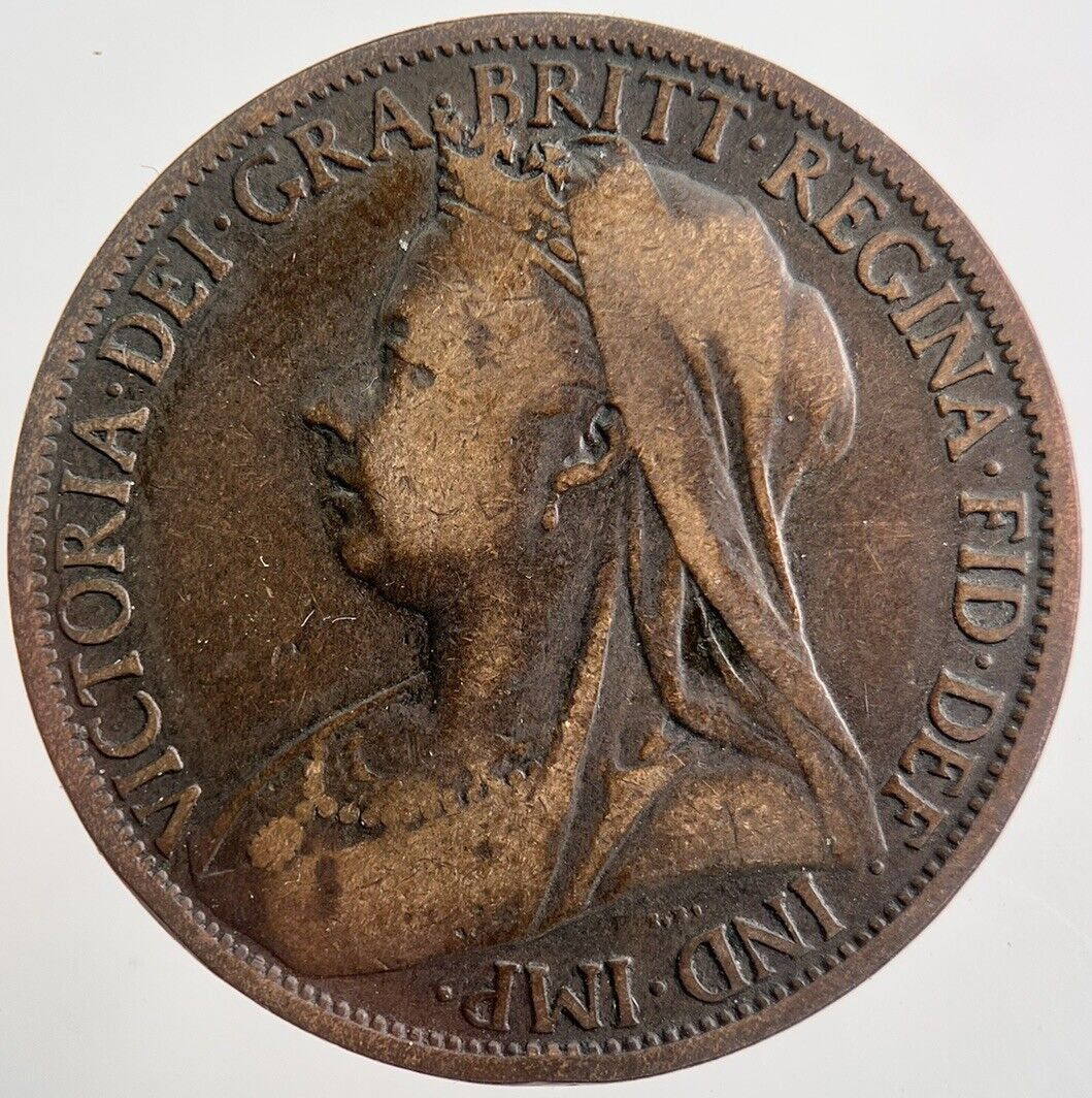 1901 Victoria Penny Coin | Collectable Grade | a7237
