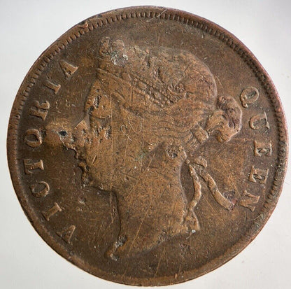 1901 Victoria Straits Settlements 1 Cent Coin | Collectable Grade