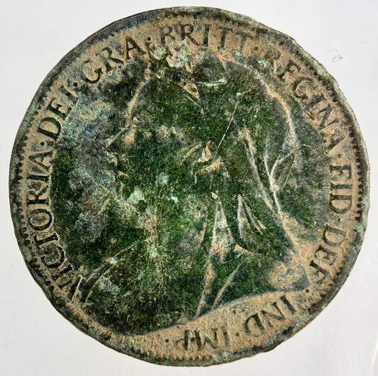 1901 Victoria One Penny Coin | Collectable Grade