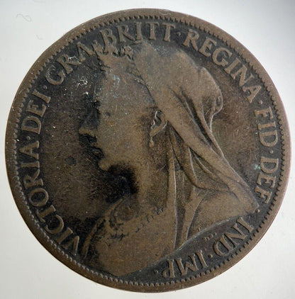 1901 Victoria One Penny Coin | Collectable Grade