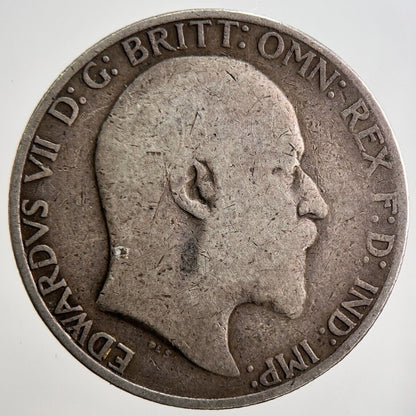 1901-1910 Edward VII Florin Silver Coin | Collectable Grade | a3156